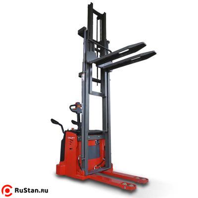 Самоходный Штабелер с Платформой для Оператора BX-3020 OXLIFT 3 м 2000 кг фото №1