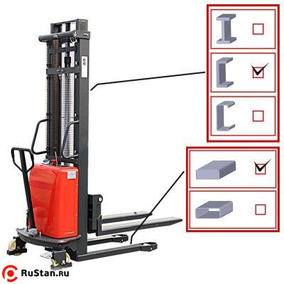 Штабелер с Электроподъемом SES3015 OXLIFT 1500 кг 3 м фото №1