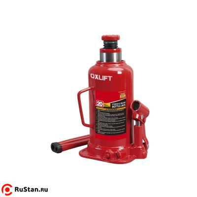 Домкрат бутылочный двухштоковый OXLIFT 20т (ST2002S1) фото №2 Домкрат бутылочный двухштоковый OXLIFT 20т (ST2002S1) фото №2