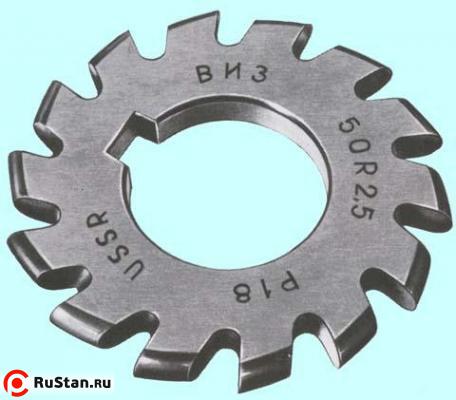 Фреза Выпуклая 100х24х32 R12,0 Р6М5 Z=10 фото №1 Фреза Выпуклая 100х24х32 R12,0 Р6М5 Z=10 фото №1