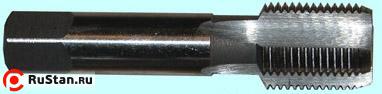 Метчик G 1/8" Р6М5 трубный цилиндрический, м/р. (28 ниток/дюйм) фото №1 Метчик G 1/8" Р6М5 трубный цилиндрический, м/р. (28 ниток/дюйм) фото №1