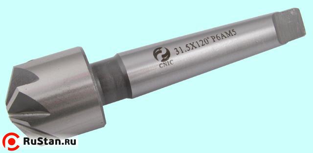 Зенковка d16,0х 20х 93 конус 120° Р6АМ5 к/х Z=6 КМ1 DIN335B "CNIC" фото №1