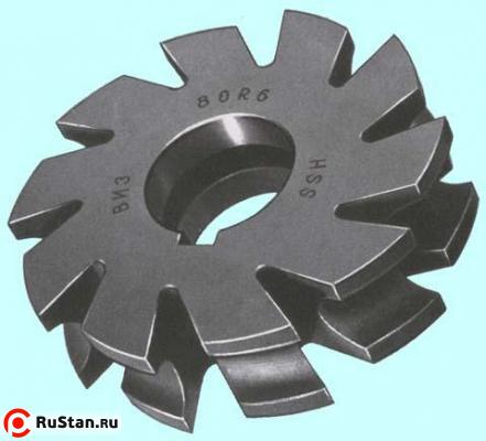 Фреза Вогнутая 125х40х32 R12,0 Р6М5 Z=10 тип2 фото №1 Фреза Вогнутая 125х40х32 R12,0 Р6М5 Z=10 тип2 фото №1