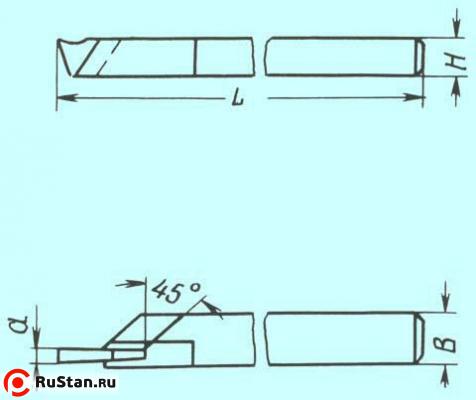 Резец Отрезной 20х16х120 ВК8 фото №1 Резец Отрезной 20х16х120 ВК8 фото №1