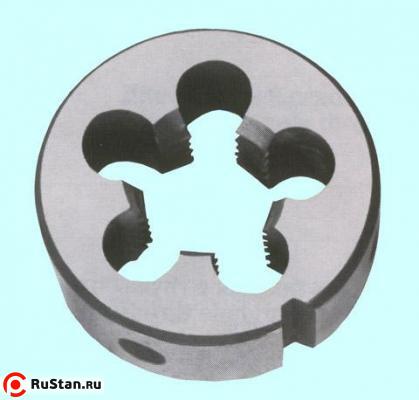 Плашка Трубная цилиндрическая   G   1/16", 28 ниток/дюйм, dнар.25мм "TLX" фото №1