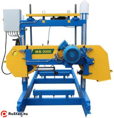 Ленточная пилорама МВ-2000 фото №1 МВ-2000 фото №1