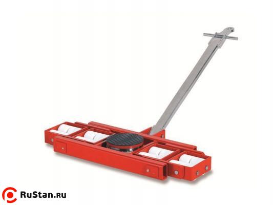 Роликовая платформа поворотная TOR X24 г/п 
24 т (с ручкой) фото №1