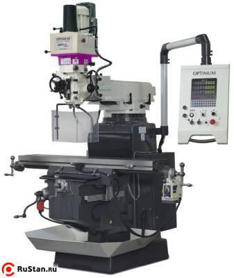 Универсально-фрезерный станок Optimum MF4 Vario DPA фото №1