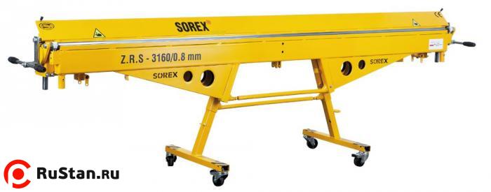 Sorex ZRS-3160/0,8 мм Ручной листогибочный станок фото №1