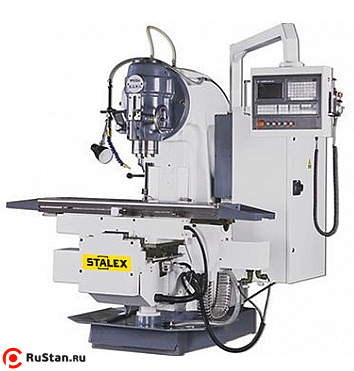Вертикальный консольно-фрезерный станок с ЧПУ STALEX XK5040 фото №1 Вертикальный консольно-фрезерный станок с ЧПУ STALEX XK5040 фото №1