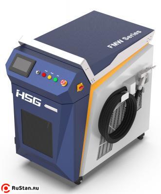 вид сверху. Ручная лазерная сварка HSG FMW-A1500 с автоподатчиком проволоки фото №5 FMW-A1500 фото №5