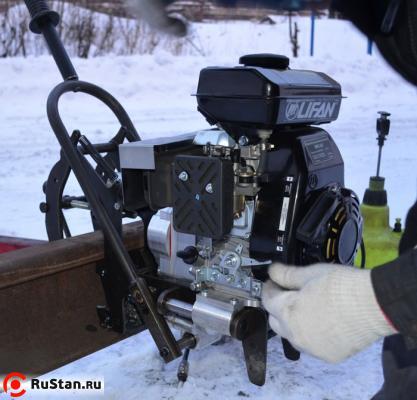 Станок портативный рельсосверлильный МРС-БК с бензиновым двигателем фото №3 Станок рельсосверлильный МРС-БК фото №3