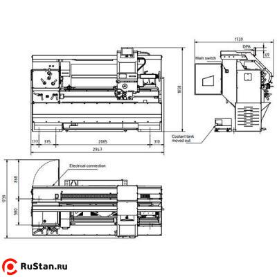 Токарно-винторезный станок OPTIturn TX 5216V фото №2 OPTIturn TX 5216V фото №2