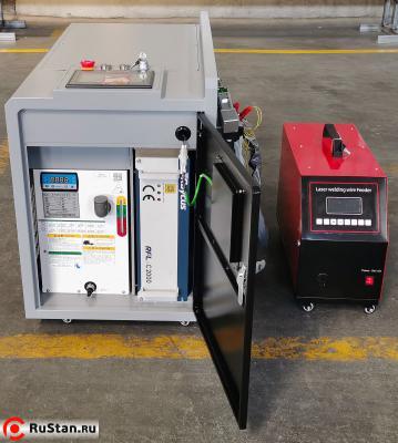 С открытой дверцейю Лазерный сварочный аппарат 4в1 Raptor SFW-2000R PRO (сварка, резка, чистка) фото №4 С открытой дверцейю Лазерный сварочный аппарат 4в1 Raptor SFW-2000R PRO (сварка, резка, чистка) фото №4