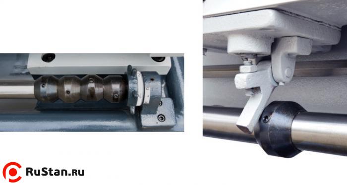 4-х позиционная рукоятка автоматической остановки суппорта в купе с 4-мя эксцентриковыми конечными выключателями позволяют автоматизировать и ускорить процессы изготовления большой номенклатуры деталей. фото №18 METAL MASTER Z41200 фото №18