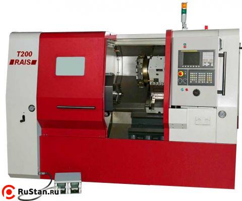 Токарный обрабатывающий центр RAIS T200 CNC Fanuc 0i-Mate TB фото №1