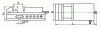 Тиски станочные неповоротные с ручным приводом 125мм 7200-0209-05 миниатюра №2
