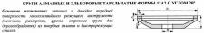 Круг алмазный 12А2-20град (тарельчатый) 100х3х2х20  SSD-2(АС4) 100/80 100% В2-01 8,0 карат 