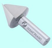 Фреза угловая - зенковка d  8,3х10.0х 50 конус  60° dхв=6мм Р6АМ5 ц/х Z=1 DIN334 