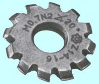 Фреза m 4,0 №2 90х27х14,5 Р6М5К5 20 град ,Z=12